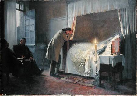 "La muerte de madame Bovary", de Albert-Auguste Fourie