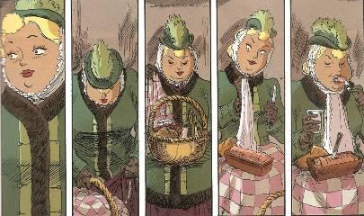 Adaptación para un cómic del relato de Maupassant, por Li-An (2008)