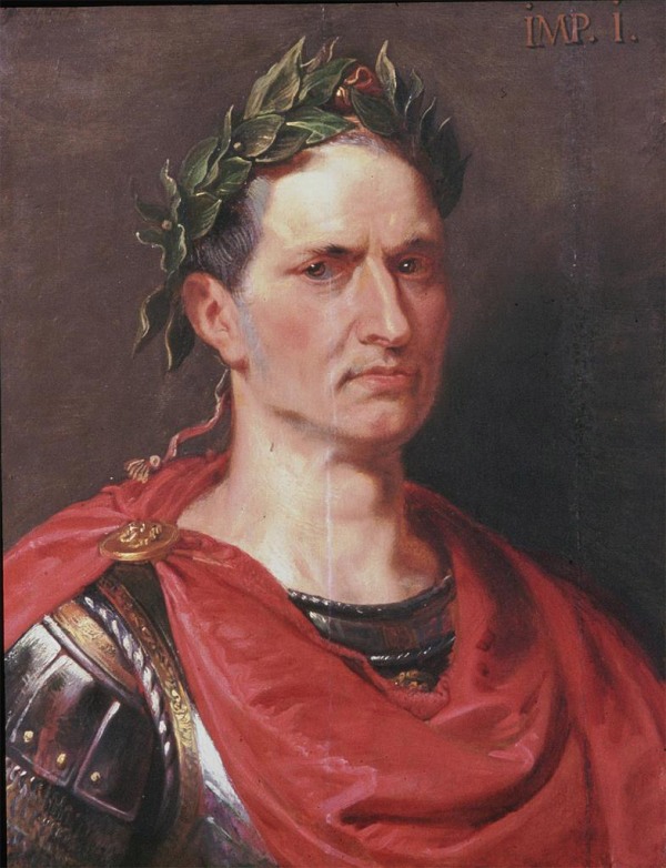 Julio César pintado por Rubens